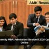 Christ University MBA Admission session II 2026 Open – Apply Online
