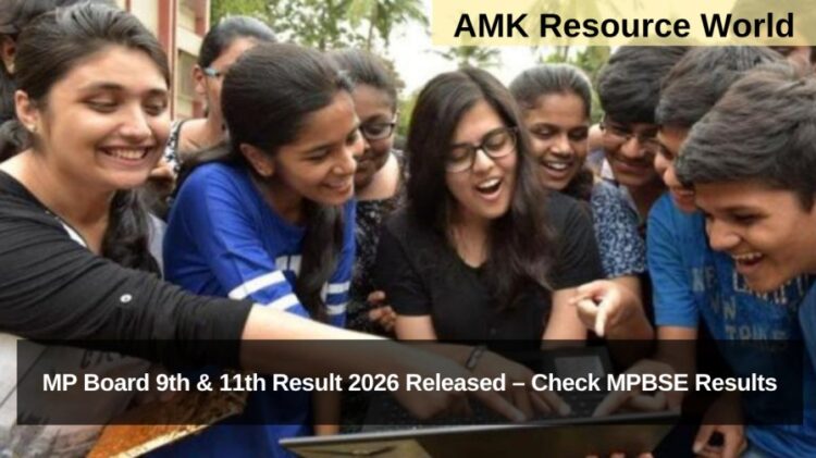 MP Board 9th & 11th Result 2026 Released – Check MPBSE Results
