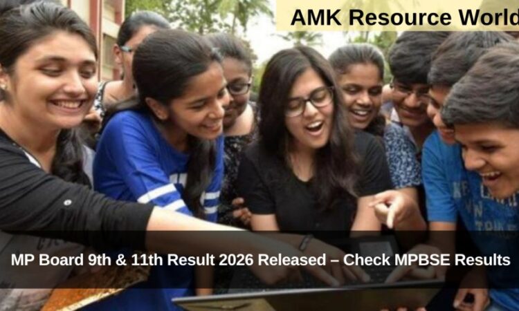 MP Board 9th & 11th Result 2026 Released – Check MPBSE Results