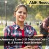 MP Board Supplementary Exam 2026 Datesheet Out – Check Class 10 & 12 Second Exam Schedule
