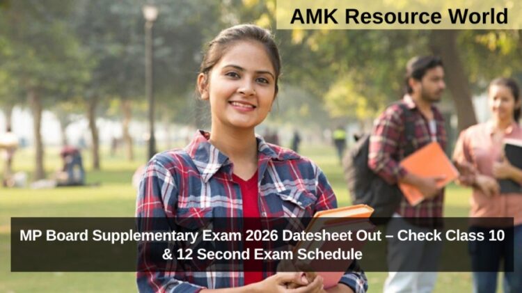 MP Board Supplementary Exam 2026 Datesheet Out – Check Class 10 & 12 Second Exam Schedule