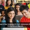 RGUKT Basar 6-Year Integrated B.Tech Admission 2026 – Apply Online Before May 10