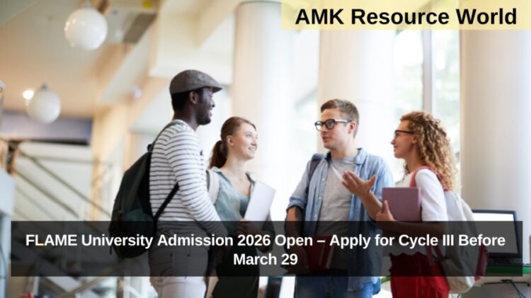 FLAME University Admission 2026 Open – Apply for Cycle III Before March 29