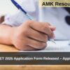 MAHA TET 2026 Application Form Released – Apply Online