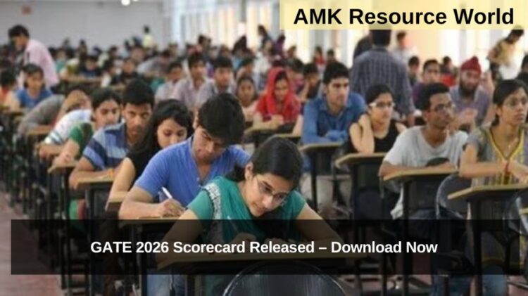 GATE 2026 Scorecard Released – Download Now