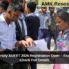 Andhra University AUEET 2026 Registration Open – Exam on May 10, Check Full Details