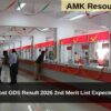 India Post GDS Result 2026 2nd Merit List Expected Soon