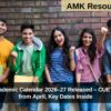 Delhi DoE Academic Calendar 2026–27 Released – CUET Registration from April, Key Dates Inside