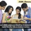 IGNOU January 2026 Admission Deadline Extended till April 10 – Apply Now for ODL & Online Courses