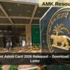 RBI Assistant Admit Card 2026 Released – Download Prelims Call Letter