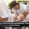 MPSC Specimen Answer Booklet 2026 Released – Download Sample Answer Sheets