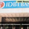 IDBI Bank JAM Admit Card 2026 Released – Download Hall Ticket