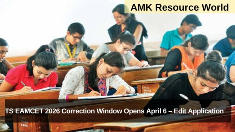TS EAMCET 2026 Correction Window Opens April 6 – Edit Application