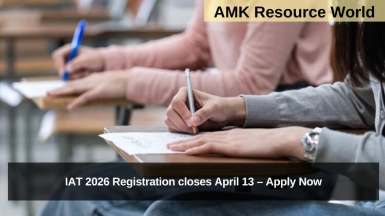 IAT 2026 Registration closes April 13 – Apply Now