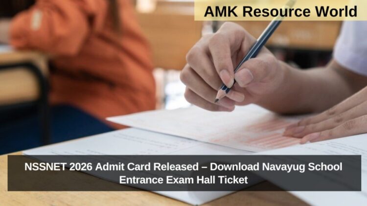 NSSNET 2026 Admit Card Released – Download Navayug School Entrance Exam Hall Ticket