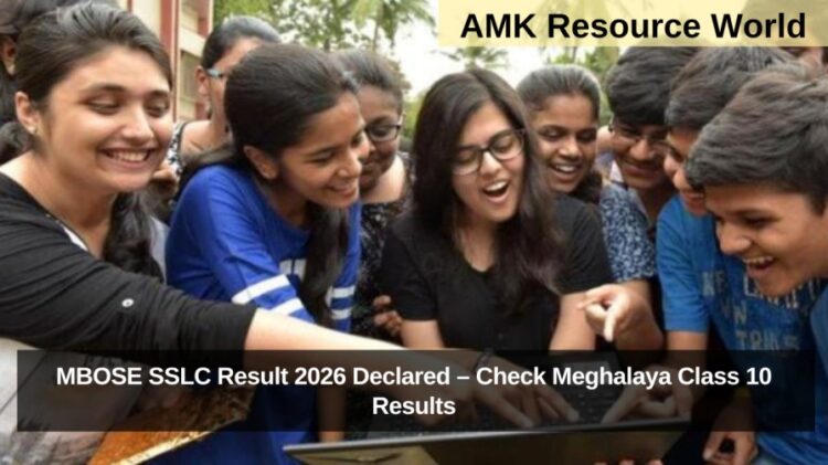 MBOSE SSLC Result 2026 Declared – Check Meghalaya Class 10 Results