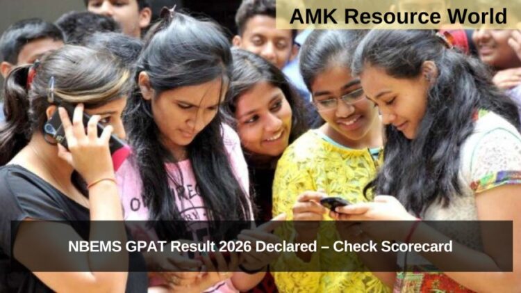 NBEMS GPAT Result 2026 Declared – Check Scorecard