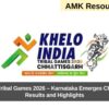 Khelo India Tribal Games 2026 – Karnataka Emerges Champion, Full Results and Highlights