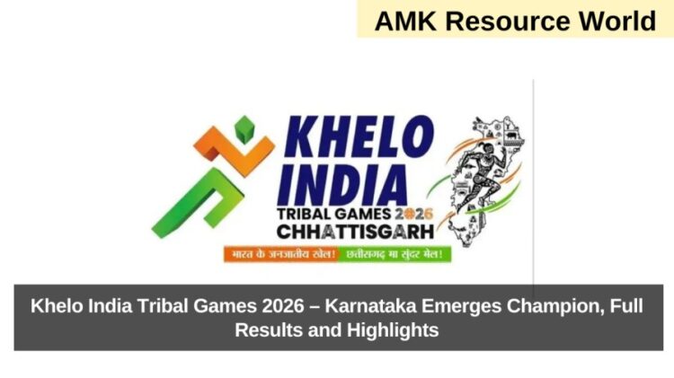 Khelo India Tribal Games 2026 – Karnataka Emerges Champion, Full Results and Highlights
