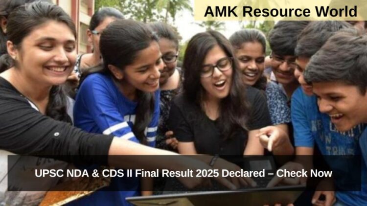 UPSC NDA & CDS II Final Result 2025 Declared – Check Now