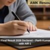 UPSC NDA II Final Result 2026 Declared – Parth Kumar Tiwari Tops with AIR 1