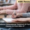 CBSE Introduces Computational Thinking & AI Curriculum for Classes 3–8 from 2026–27