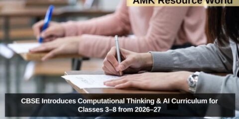 CBSE Introduces Computational Thinking & AI Curriculum for Classes 3–8 from 2026–27
