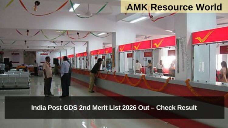 India Post GDS 2nd Merit List 2026 Out – Check Result