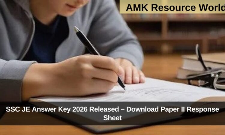 SSC JE Answer Key 2026 Released – Download Paper II Response Sheet