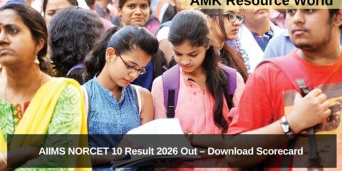 AIIMS NORCET 10 Result 2026 Out – Download Scorecard