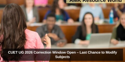 CUET UG 2026 Correction Window Open – Last Chance to Modify Subjects