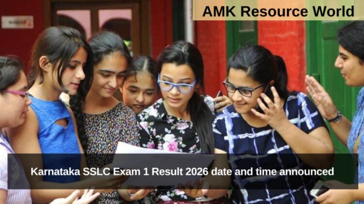 Karnataka SSLC Exam 1 Result 2026 date and time announced