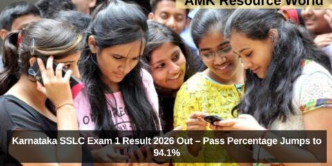 Karnataka SSLC Exam 1 Result 2026 Out – Pass Percentage Jumps to 94.1%