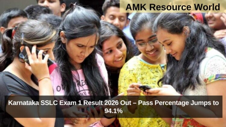 Karnataka SSLC Exam 1 Result 2026 Out – Pass Percentage Jumps to 94.1%
