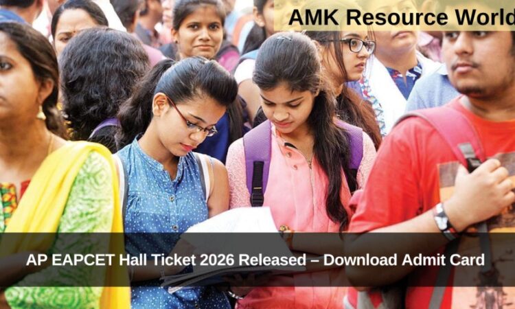 AP EAPCET Hall Ticket 2026 Released – Download Admit Card