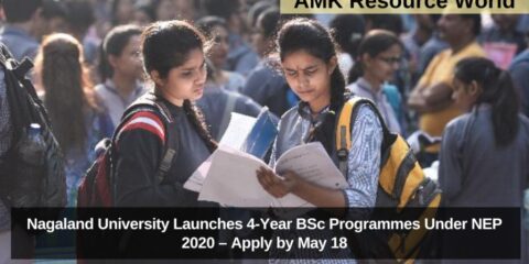 Nagaland University Launches 4-Year BSc Programmes Under NEP 2020 – Apply by May 18