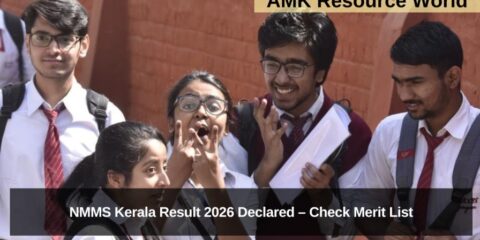 NMMS Kerala Result 2026 Declared – Check Merit List