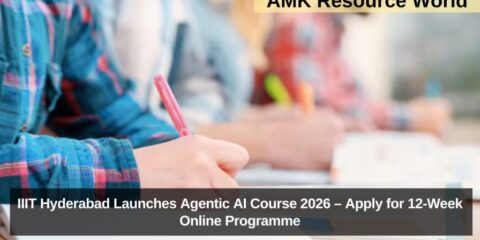 IIIT Hyderabad Launches Agentic AI Course 2026 – Apply for 12-Week Online Programme