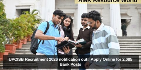 UPCISB Recruitment 2026 notification out : Apply Online for 2,085 Bank Posts