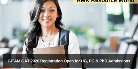 GITAM GAT 2026 Registration Open for UG, PG & PhD Admissions