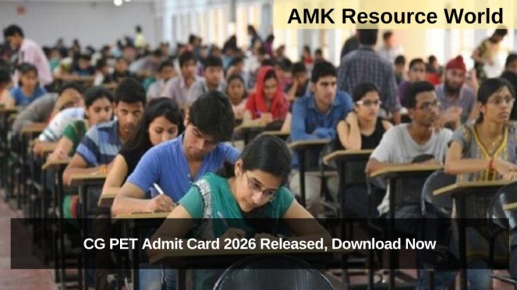 CG PET Admit Card 2026 Released, Download Now