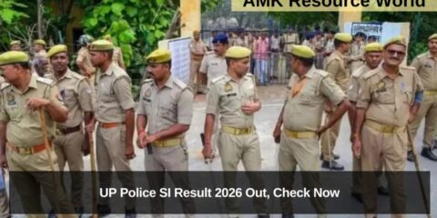 UP Police SI Result 2026 Out, Check Now