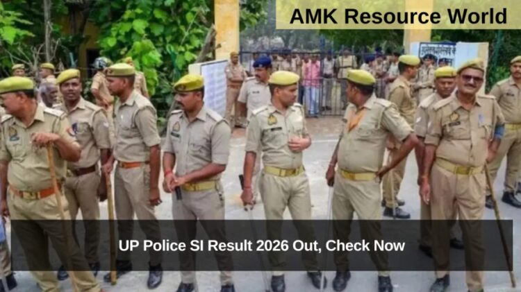 UP Police SI Result 2026 Out, Check Now