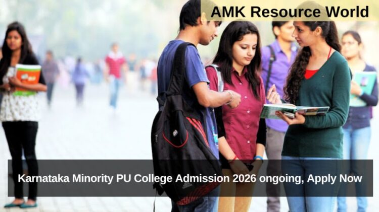 Karnataka Minority PU College Admission 2026 ongoing, Apply Now