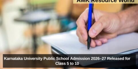 Karnataka University Public School Admission 2026–27 Released for Class 5 to 10