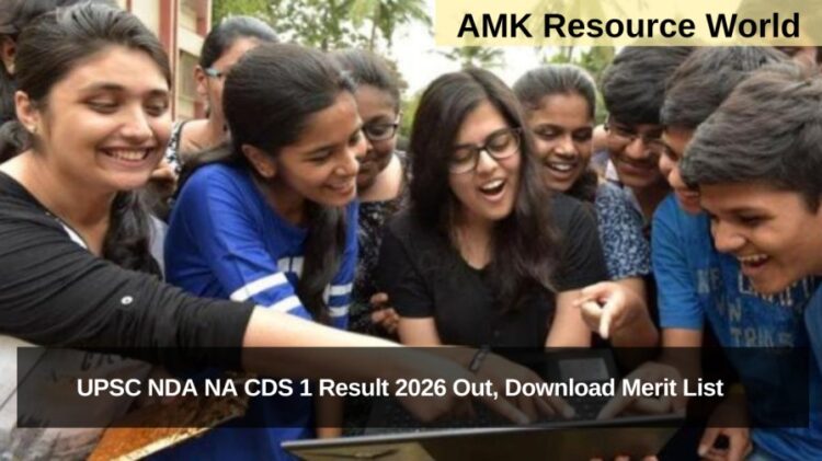 UPSC NDA NA CDS 1 Result 2026 Out, Download Merit List