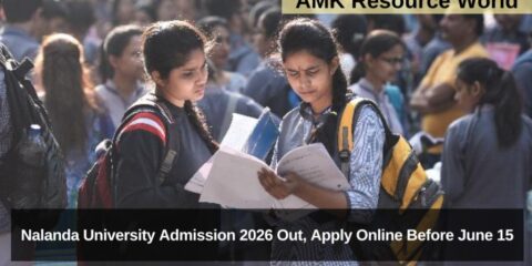Nalanda University Admission 2026 Out, Apply Online Before June 15