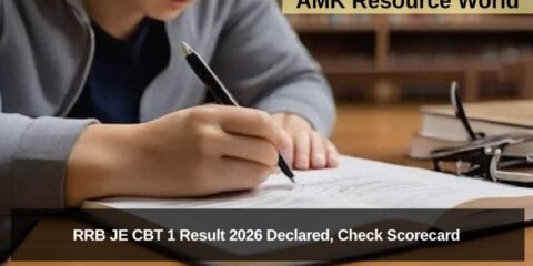 RRB JE CBT 1 Result 2026 Declared, Check Scorecard