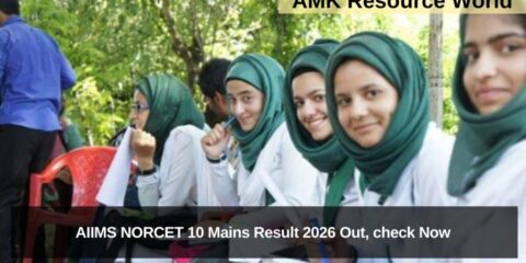 AIIMS NORCET 10 Mains Result 2026 Out, check Now