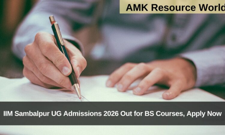 IIM Sambalpur UG Admissions 2026 Out for BS Courses, Apply Now